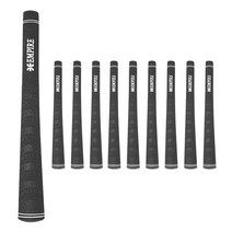 골프채 그립 교체 교환 투어프로SS90 10개 세트, 블랙