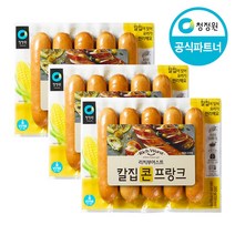 청정원 리치칼집콘프랑크300g(60g*5EA) x3개 총900g, 900g, 1세트