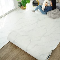 제로벨 PVC 층간소음방지 롤 매트 폭 110cm x 10m 15T 유아 어린이 놀이방매트, 스노우마블