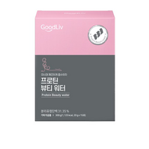 굿리브 프로틴 뷰티 워터 15p, 1개, 300g