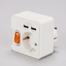 USB 충전 이제로 개별 1구 멀티 콘센트, 1개