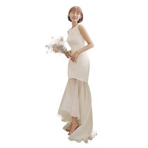 흰원피스 뷔에스트 드레스 원피스 44사이즈 엄마돌 스몰웨딩