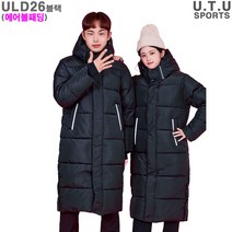 (ULD27) 가볍고 따뜻한 고급웰론패딩롱코트 트렌치코트_라인몰방한복/단체할인전문