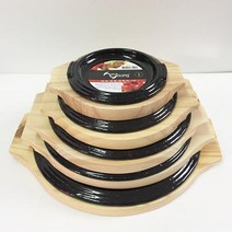 원형 법랑 스테이크판 (1호 2호 3호 4호 5호) 범랑 주물 줄함박 콘치즈 불고기판 돌판, 1호