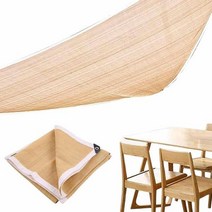 방수 삼각형 그늘 돛 천막 커버 야외 3 면 정원 마당 차양 자동차 천 여름 캐노피, 3m