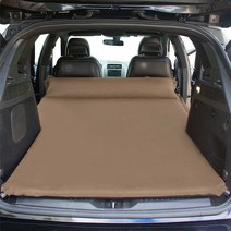 꼼지락탄소매트 에어매트리스 겨울 차량용 차박매트, (A형 편안한 버전 블랙 앤 그레이) 명주 직물 곡선