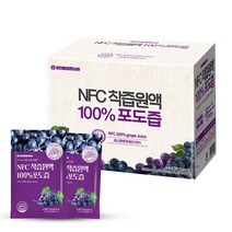 참앤들황토농원 NFC 착즙원액 포도즙 100ml x 50p, 3개, 5L