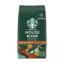 스타벅스 하우스 블렌드 미디엄 그라운드 아라비카 커피, 분쇄커피, 340g, 1개