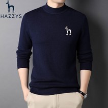 Hazzys 헤지스 캐시미어 남성 캐시미어 반터틀넥 겨울 니트