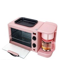 홈커피머신 Coffe 가정용 원두 카페 수동 홈 커피머신 고급 커피내리는기계 업소용 사무실 커피메이커, 핑크, 220V
