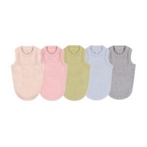 [T.네이처올스판슬리브리스] Nature All Span Sleeveless/5color, 블루,L