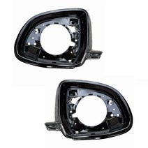 [한걸음] 스마트 블박 룸미러 자동차 사이드 윙 미러 하우징 트림 프레임 bmw용 BMW X3 F25 X4 F26 X, 한개옵션0