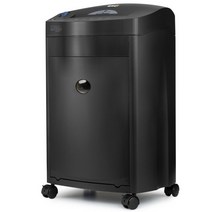 세단기 세절기 문서파쇄기 1회 40분 27L, 블랙
