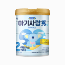 아기사랑 수 어드밴스 분유 2단계 750gx1캔