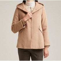 올리비아로렌 SH02 숏기장 후드코트 VOCEAWWA111