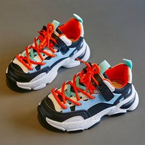 FULIBS 소녀 신발 2022 봄 새로운 어린이 온라인 유명인 아빠 신발 경량 중형 어린이 소녀 운동화 조수 1L