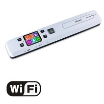 북스캔 책스캔 Iscan-Wifi 휴대용 스캐너 A4 문서 책 학교 용품 핸드헬드 1050DPI JPG PDF 사진 이미, 01 Wifi