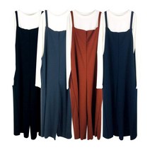 TOP_W713 여자 데일리 편한 예쁜 레이어드 멜빵 점프슈트 바지