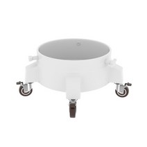 세차 버킷돌리 버킷트레이 버킷 바퀴 의자(화이트), 화이트