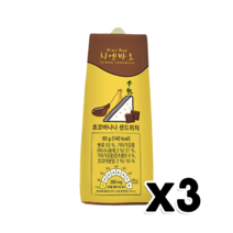 치엔바오 초코바나나 샌드위치 60g x 3개, 단품
