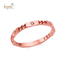 [바이미] 14k-이니셜 G 반지