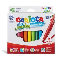 기타 바보사랑[에이치문구] 까리오까 점보 슈퍼워셔블 컬러펜 24색