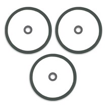 에브리봇 삼성제트 대우 보아르 원형 일회용 청소포 부착패드 소형 물걸레 청소기 걸레 호환, 3장, 가운데 홀 15cm 부착패드