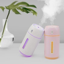 차량용 휴대용미니가습기 USB 책상가습기 탁상용, 핑크