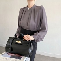 러블리감성 / 세희 진주 블라우스 셔츠