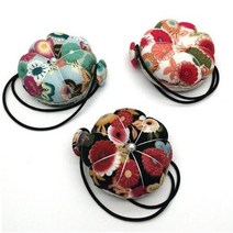 호박 바늘 핀 쿠션 홀더 손목 diy 공예 바느질 용품, 핀쿠션블랙 G00159, 상세페이지 참조3, 상세페이지 참조3