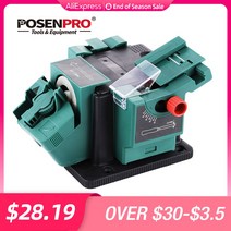 보루방 탁상드릴 POSENPRO 3 in 1 전기 칼 연마기 65W 주방-410, 1.EU