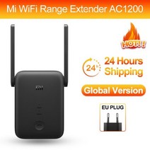 글로벌 버전 샤오미 AC1200 mi WiFi 범위 확장기 2.4GHz 및 5GHz 대역 1200Mbps 고속 와이파이 핫스팟 리피터 네트워크, CHINA_Add EU Plug | GB AC1200