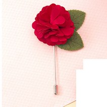빨간색 카네이션 부토니에 레드 카내이션 벳지 빨강 어버이날 빼찌 뺏지 뱃지 배찌 베찌 부러치 브로치