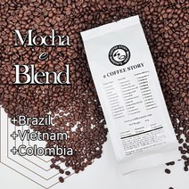 커피스토리 모카 블렌드 블렌딩 원두 커피, 더치(분쇄), 500g
