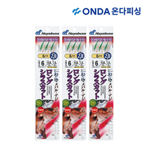 하야부사 SD724 볼락카드채비 사비키 줄돔 볼락 열기 전갱이 고등어 어피