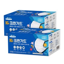 유한킴벌리 비말차단마스크 크린가드 소프트크린 KF-AD 100매입