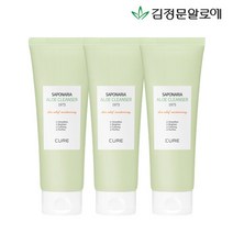 김정문알로에 [김정문알로에] 큐어 알로에 사포나리아 클렌져 3개, 단품없음