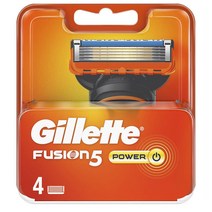 GILLETTE FUSION 질레트 퓨젼 5 파워 레이저 리필 케이스 x4팩
