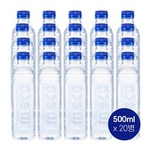 산수음료 가벼운샘, 500ml, 20개