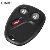 KEYYOU-3 버튼 원격 자동차 키 셸 케이스 뷰익 레이니어 GMC Isuzu 올즈모빌 키리스 엔트리 패드 커버 스타일링