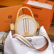 미니 라운드 크로스 숄더백 MK백녀 빈티지 겨울 숄더 겸 백 럭셔리 고급스러움