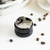 바리스타 고른 원두레벨링 날개형 템퍼 탬퍼 매장용 커피용품 홈카페, 53mm