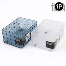 마이룸 반투명 보관함 소 소품박스 정리함 중 다용도수납함 다용도정리함.소품정리함, 본상품선택, 소 - 블루