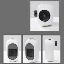 침실 거실 야외 캠핑 소형히터 전기난로 전기난방기 개인용, 상세페이지참조