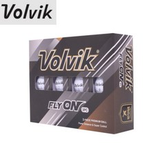 신년선물 Volvik 비거리 향상 볼빅 골프공 세트, 볼빅 3피스 3선 골프공 24개입(화이트)