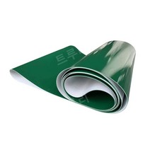 맞춤제작 사이즈문의 컨베이어 벨트 공장 PVC 컨베이어 벨트 산업용, 녹색PVC컨베이어벨트(두께2.0), 1개