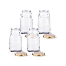 미르코리아 유리병 명품 High 1000 골드캡, 800ml, 4개입