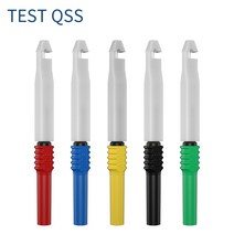 디지털마이크로미터 외경마이크로미터 내경 스탠드 QSS 디지털 멀티 미터 테스트 리드 키트 악어 클립-테스트 프로브가있는 4MM 바나나 플러그 백 프로브 Q.T8008