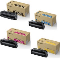 삼성 CLT-K603L/C603L/M603L/Y603L SL C3510 정품토너 4색1세트 검정 15000매/칼라 10000매, 1개, 검정+컬러