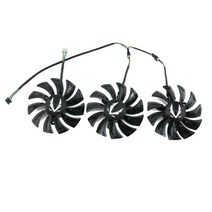 그래픽카드 팬 수리 부품 3 개몫 ga92s2u dc12v 0 46a rtx2080 ti zotac 게임용 geforce rtx 2080 2080ti amp 그래픽 카드 냉각, 1-3개